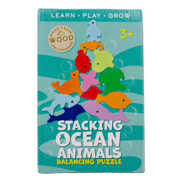STACKING ZOO BALANCE PUZZLE OCEAN