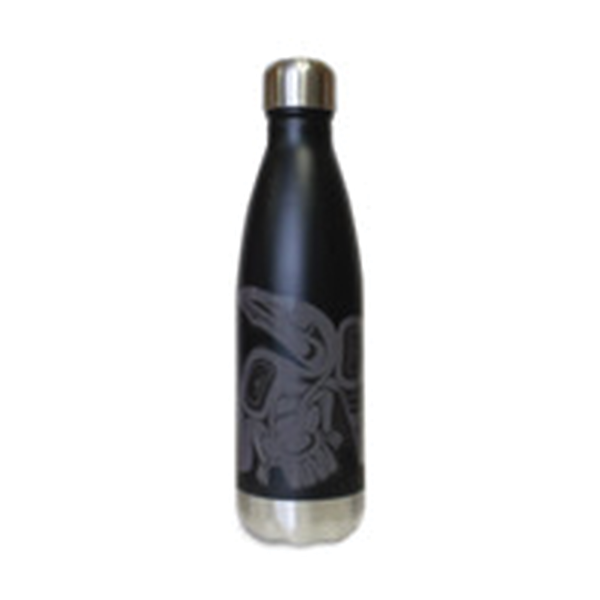 INSULATED BOTTLE WITH RAVEN DESIGN